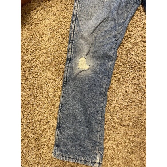 Wrangler Men's Fleece Lined Jeans Size 30x30, Warm Winter Denim - Picture 3 of 11